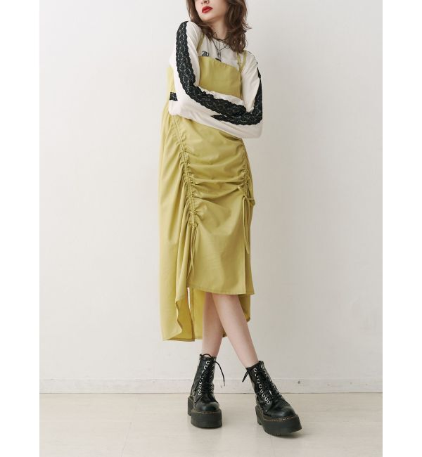 jouetie「シャイニーロゴレースライントップス」|Tシャツ・カットソー|