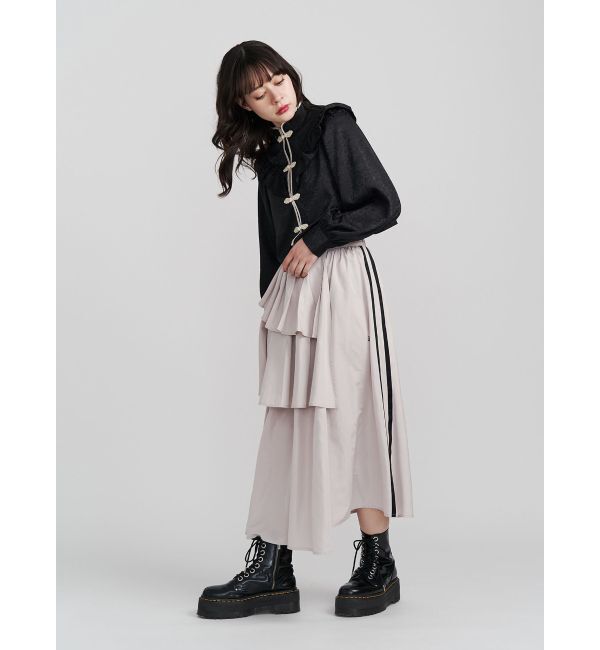 jouetie「アシメラインフリルスカート」|スカート|