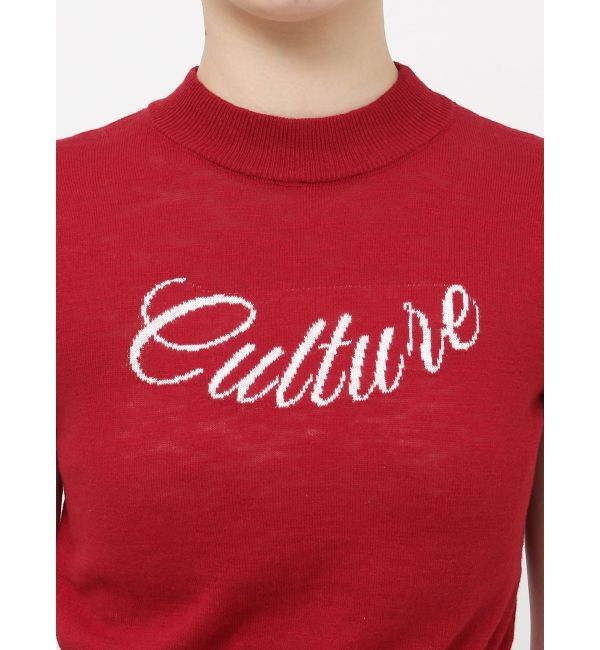 jouetie「ロゴジャガードコンパクトニット」|ニット・セーター|