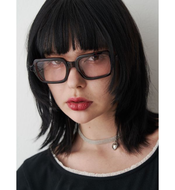 jouetie「スクエアフレームカラーサングラス」|サングラス|