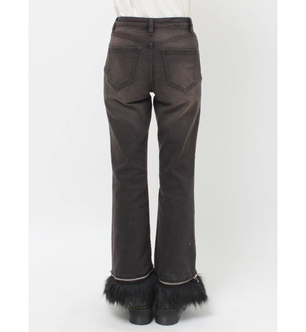 jouetie「ファードッキングフィットフレアデニム」|デニム|