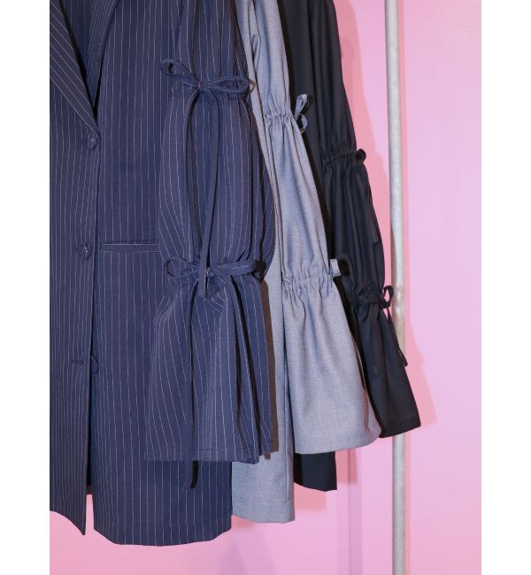 jouetie「リボンスリーブジャケットミニワンピース」|ワンピース|