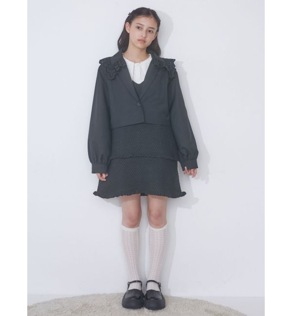 merry jenny「レースカラーショートジャケット」|その他|