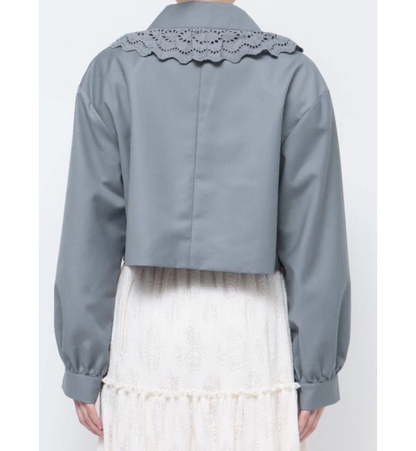 merry jenny「レースカラーショートジャケット」|その他|