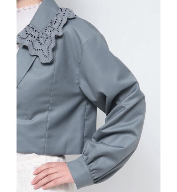 merry jenny「レースカラーショートジャケット」|その他|