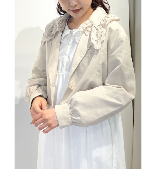 merry jenny「レースカラーショートジャケット」|その他|