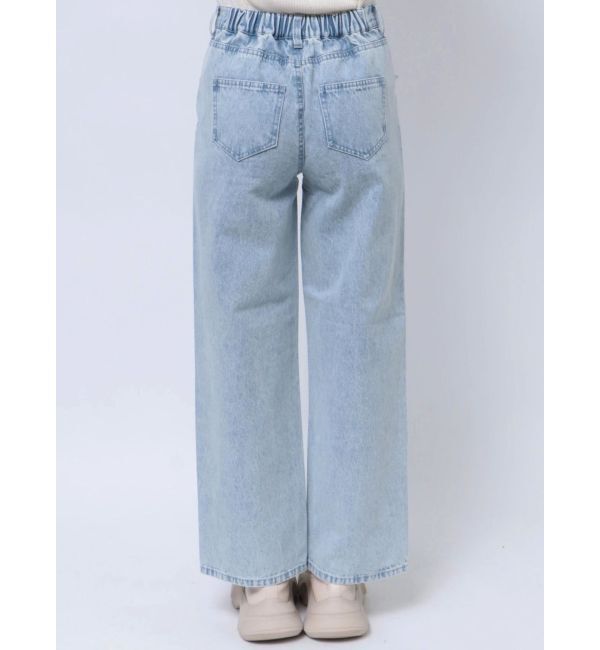 merry jenny「petit ribbonデニムパンツ」|デニム|