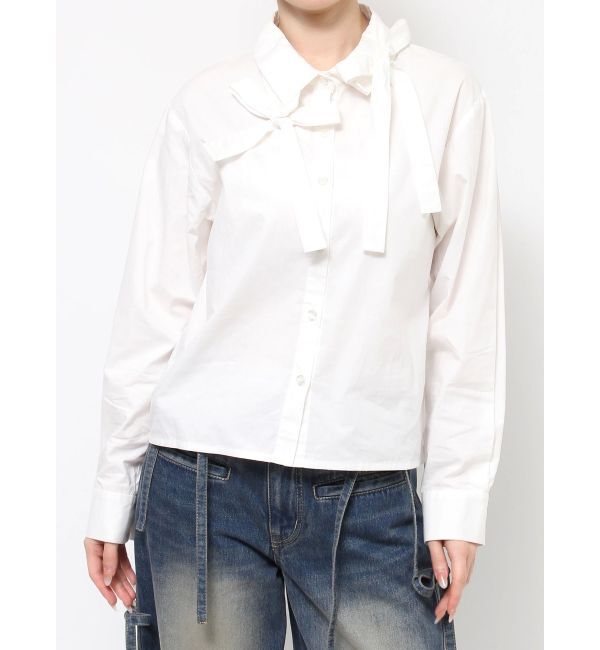 merry jenny「リボンリボンシャツ」|シャツ・ブラウス|