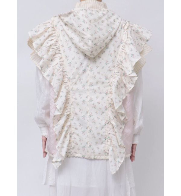 merry jenny「floralコンビフーディージャケット」|その他|