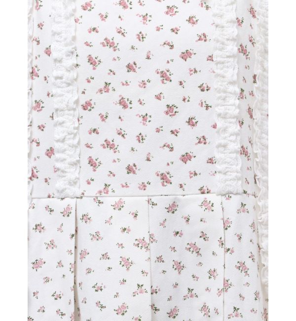 merry jenny「flowerプリーツミニワンピース」|ワンピース|