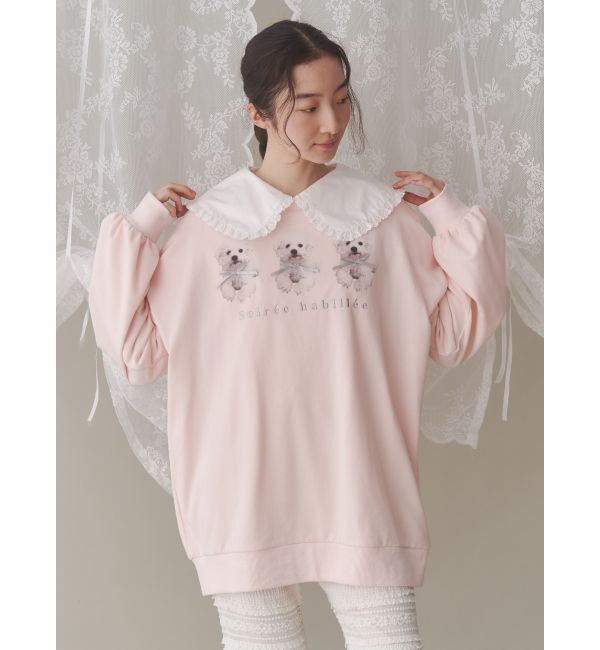 merry jenny「タックリボンブラウス」|シャツ・ブラウス|