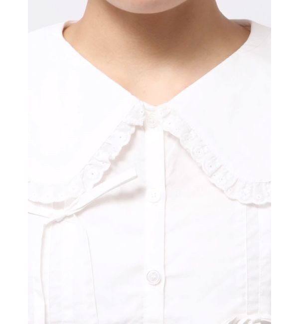 merry jenny「タックリボンブラウス」|シャツ・ブラウス|
