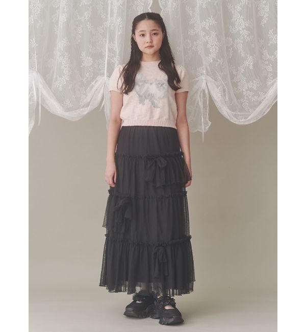 merry jenny「CATribbonニット」|ニット・セーター|