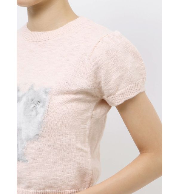 merry jenny「CATribbonニット」|ニット・セーター|