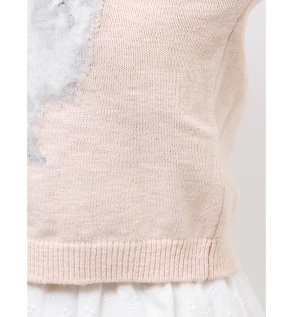 merry jenny「CATribbonニット」|ニット・セーター|