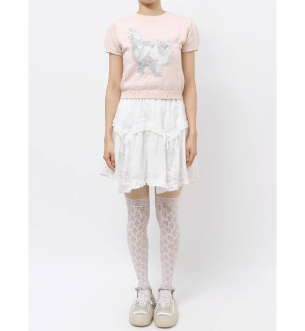 merry jenny「CATribbonニット」|ニット・セーター|