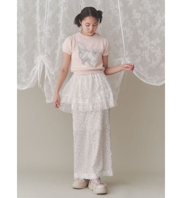 merry jenny「CATribbonニット」|ニット・セーター|