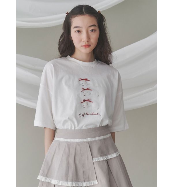 merry jenny「neoki dog tee」|Tシャツ・カットソー|