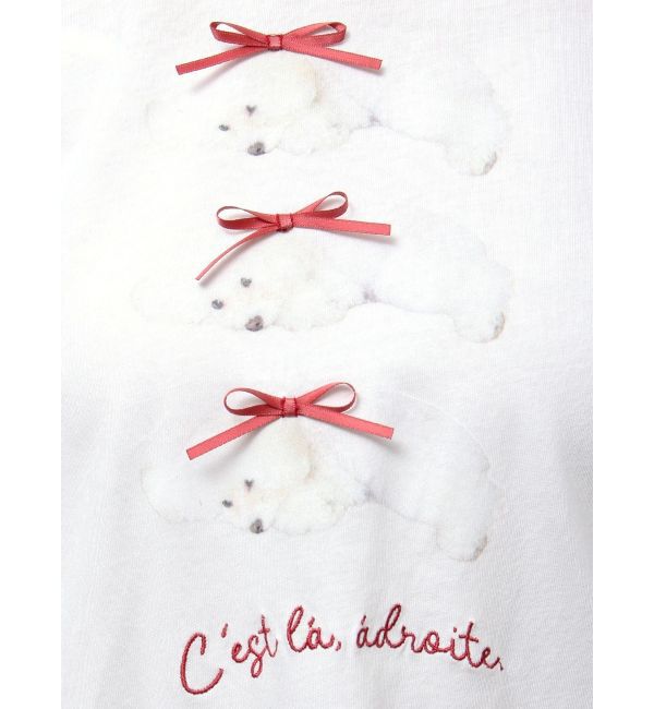 merry jenny「neoki dog tee」|Tシャツ・カットソー|