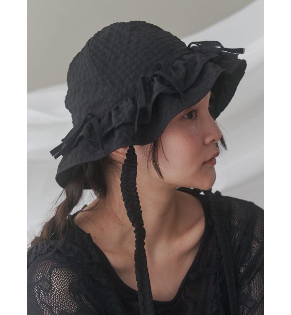 merry jenny「ribbonフリルハット」|ハット|