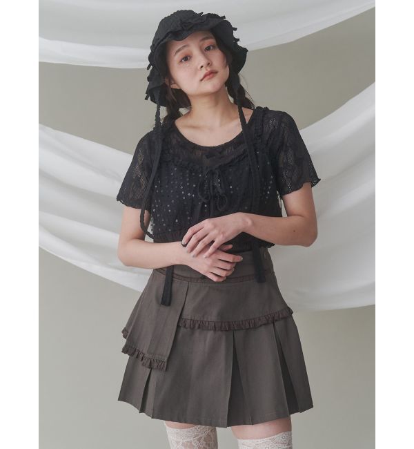 merry jenny「ribbonフリルハット」|ハット|