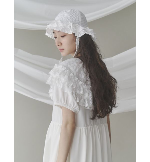 merry jenny「ribbonフリルハット」|ハット|