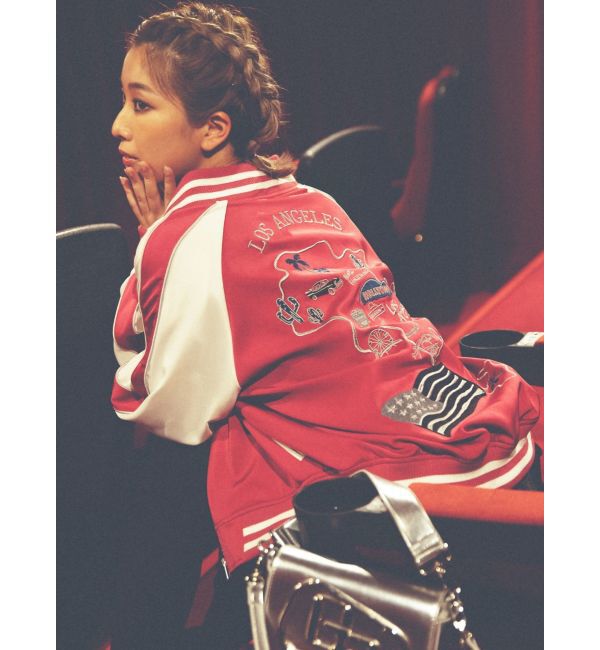 GYDA「LOS ANGELESスーベニアブルゾン」|ブルゾン・スタジャン|