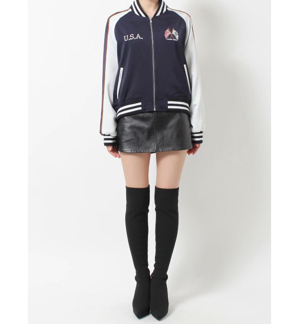 GYDA「LOS ANGELESスーベニアブルゾン」|ブルゾン・スタジャン|