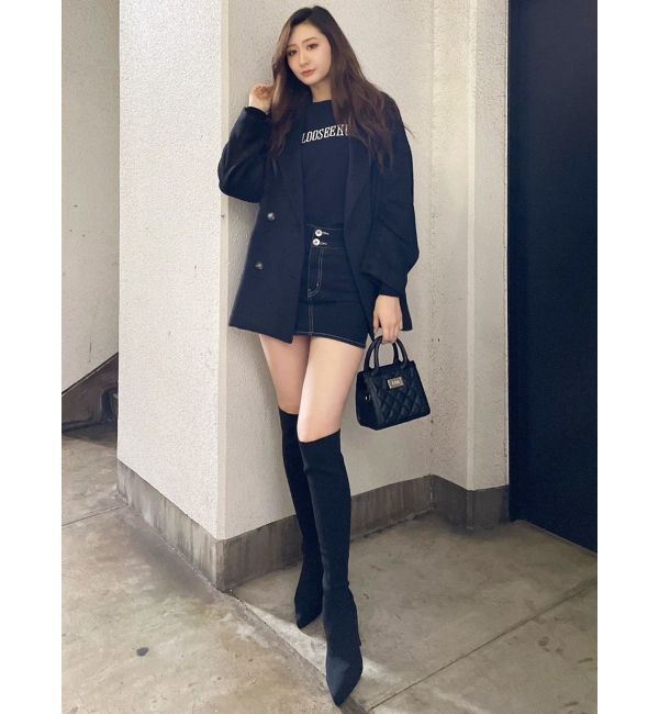 GYDA「スライバー ミディ チェスターコート」|チェスターコート|