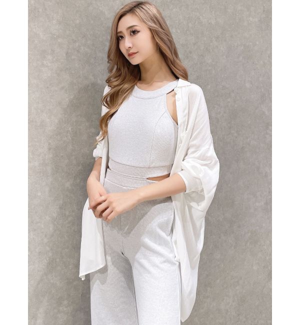 GYDA「楊柳シアーBIGシャツ」|シャツ・ブラウス|