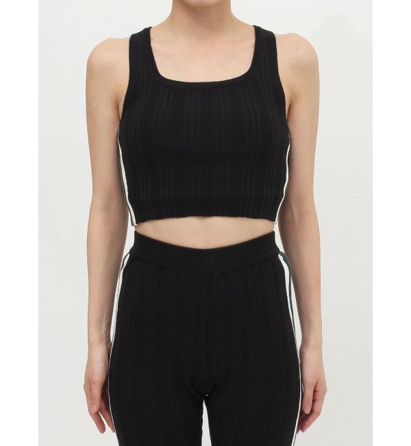 GYDA「サイドラインニットタンクトップ【SETUP着用可】」|ニット・セーター|