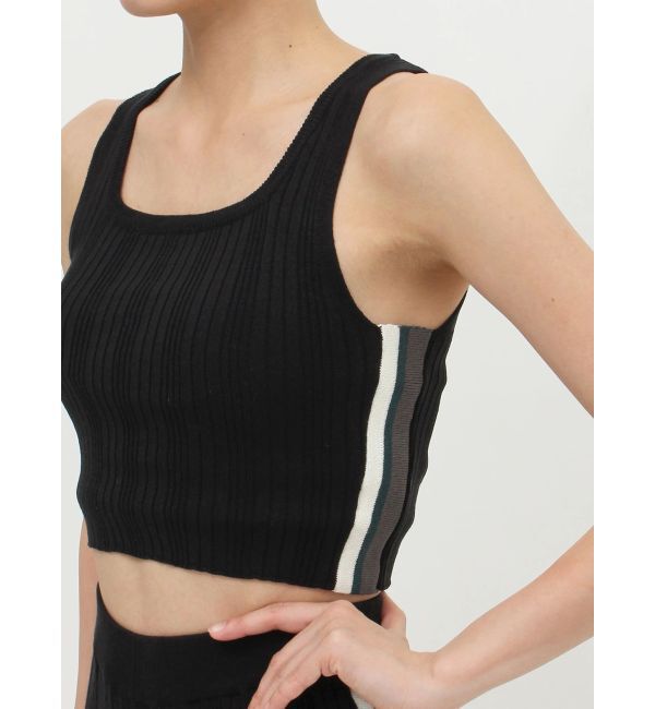 GYDA「サイドラインニットタンクトップ【SETUP着用可】」|ニット・セーター|