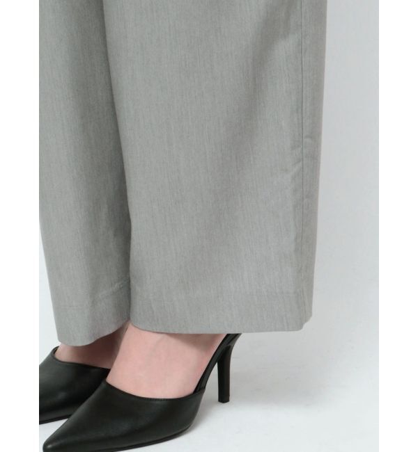 GYDA「ハイウエストタックワイドスラックスパンツ」|その他|