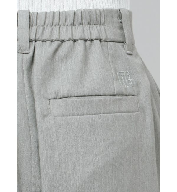 GYDA「ハイウエストタックワイドスラックスパンツ」|その他|