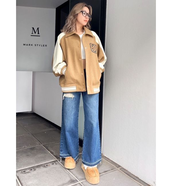 GYDA「DAMSEL BIG スタジャン」|ブルゾン・スタジャン|