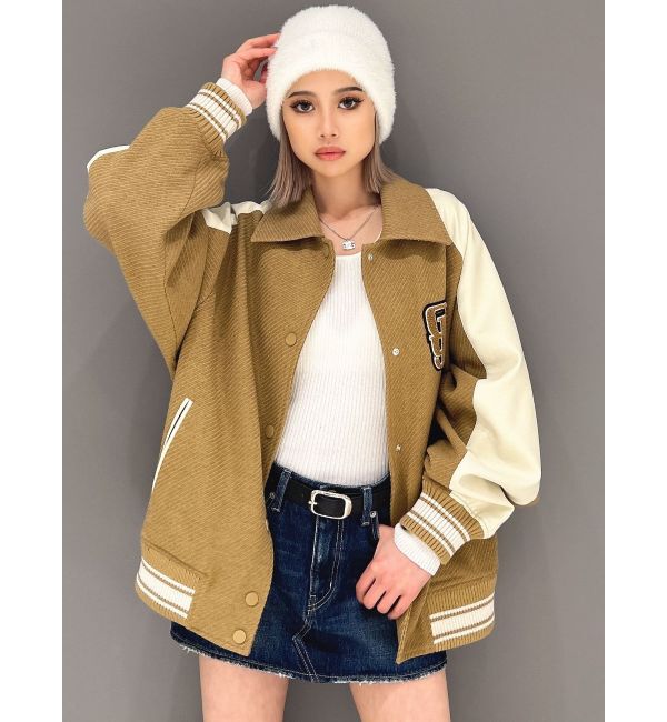 GYDA「DAMSEL BIG スタジャン」|ブルゾン・スタジャン|