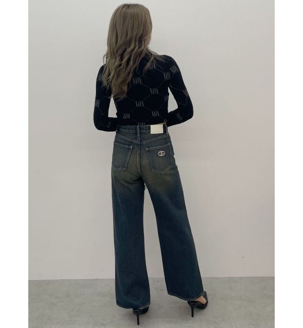 GYDA「GYGY patternプチハイニットトップス」|ニット・セーター|