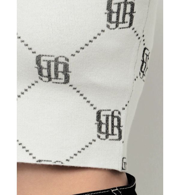 GYDA「GYGY patternプチハイニットトップス」|ニット・セーター|