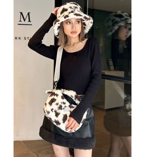 GYDA「GYGYエンボスニットトップス」|ニット・セーター|