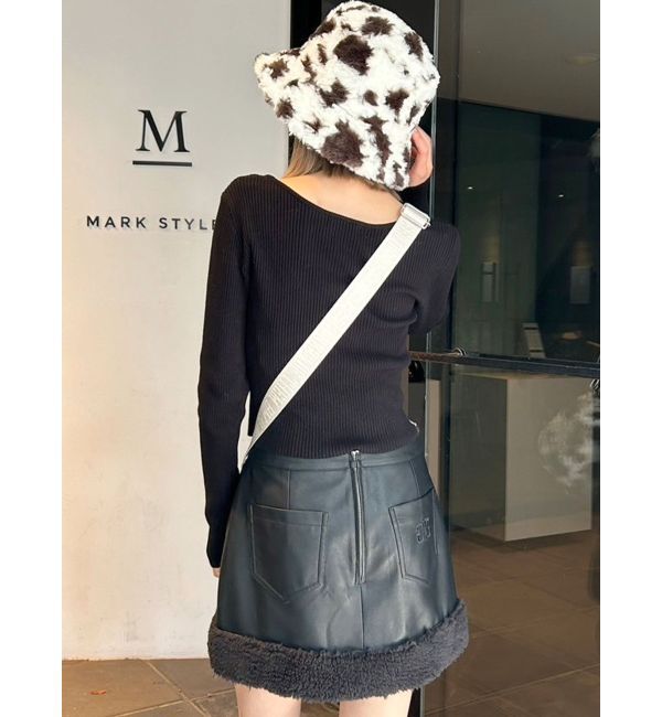 GYDA「GYGYエンボスニットトップス」|ニット・セーター|