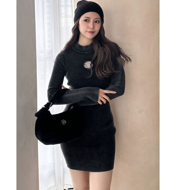 GYDA「SymmetryGYDA MOLD ブリーチニットワンピース」|ワンピース|