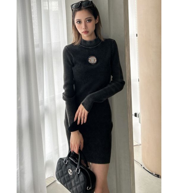 GYDA「SymmetryGYDA MOLD ブリーチニットワンピース」|ワンピース|