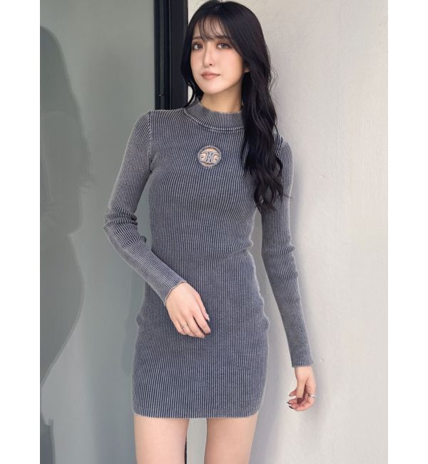 GYDA「SymmetryGYDA MOLD ブリーチニットワンピース」|ワンピース|