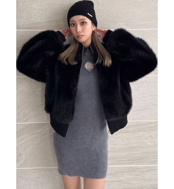 GYDA「SymmetryGYDA MOLD ブリーチニットワンピース」|ワンピース|