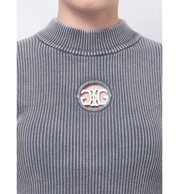 GYDA「SymmetryGYDA MOLD ブリーチニットワンピース」|ワンピース|