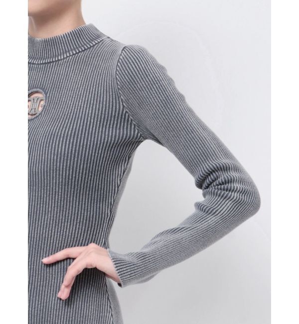 GYDA「SymmetryGYDA MOLD ブリーチニットワンピース」|ワンピース|