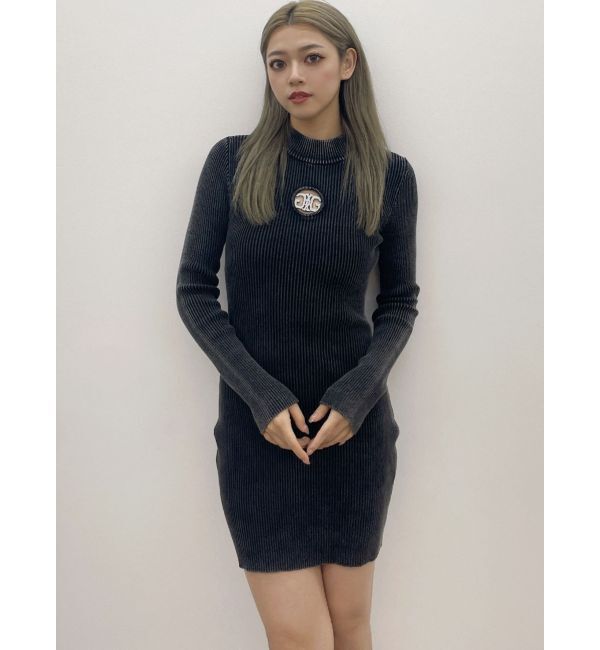 GYDA「SymmetryGYDA MOLD ブリーチニットワンピース」|ワンピース|