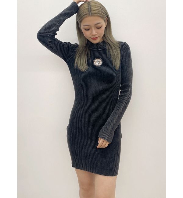 GYDA「SymmetryGYDA MOLD ブリーチニットワンピース」|ワンピース|