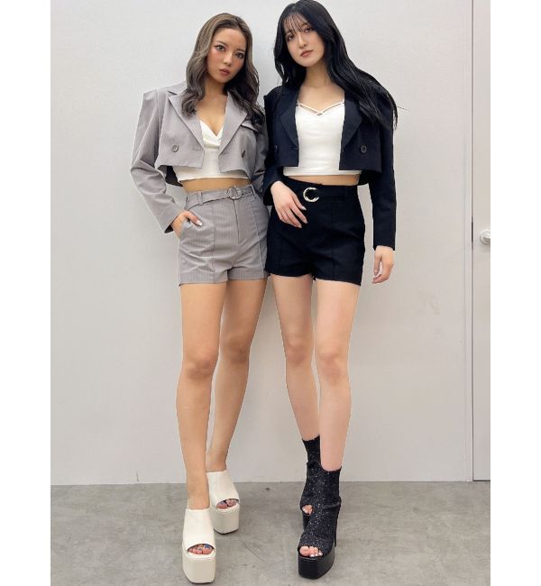 GYDA「ビジューベルトショートパンツ【SETUP着用可】」|その他|