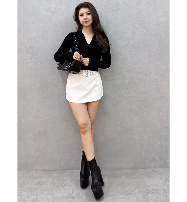 GYDA「POLOニットトップス」|ニット・セーター|